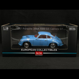 Porsche 356 A 1500 GS Carrera GT 1957 Aquamarinblau 1/18 Sunstar 1342