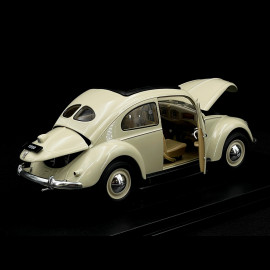 Volkswagen Beetle 1950 Cream White 1/18 Welly 18040CR