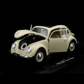 Volkswagen Beetle 1950 Cream White 1/18 Welly 18040CR