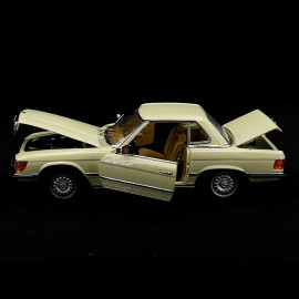 Mercedes-Benz 350 SL R107 Hardtop 1977 Elfenbein 1/18 Sunstar 4667