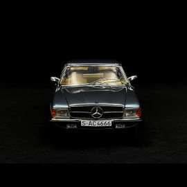 Mercedes-Benz 350 SL R107 Hardtop 1977 Hellblau Metallic 1/18 Sunstar 4666