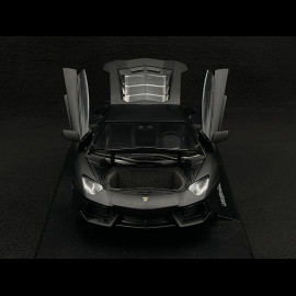 Lamborghini Aventador LP700-4 2011 Matt Black 1/18 Welly 18041BK