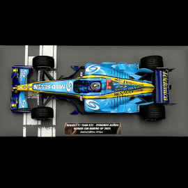 Fernando Alonso Renault R25 V10 n° 5 Sieger GP San Marino 2005 F1 1/18 Minichamps 117050405