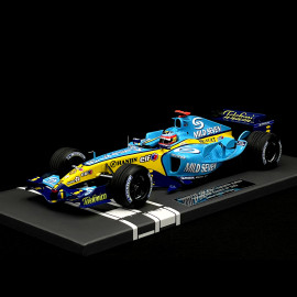 Fernando Alonso Renault R25 V10 n° 5 Sieger GP San Marino 2005 F1 1/18 Minichamps 117050405