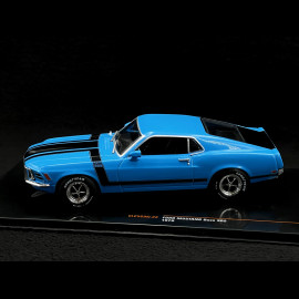 Ford Mustang Boss 302 1970 Lichtblau 1/43 Ixo Models CLC569