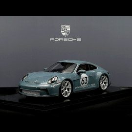 Porsche 911 S/T Type 992 2023 Shore Blue Metallic 1/18 Spark WAP0213150R0ST - RARE - Only 911 copies