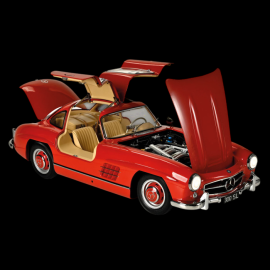 Kit Mercedes 300 SL Type W198 Butterfly Doors 1955 Red 1/8 Ixo Models