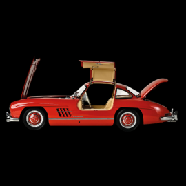 Kit Mercedes 300 SL Type W198 Butterfly Doors 1955 Red 1/8 Ixo Models