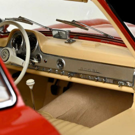 Kit Mercedes 300 SL Type W198 Butterfly Doors 1955 Red 1/8 Ixo Models