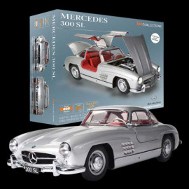 Kit Mercedes 300 SL Type W198 Butterfly Doors 1955 Silver Grey 1/8 Ixo Models 520010112