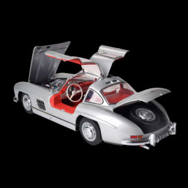 Kit Mercedes 300 SL Type W198 Butterfly Doors 1955 Silver Grey 1/8 Ixo Models 520010112