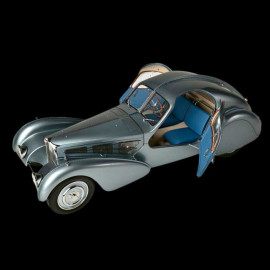 Kit Bugatti Atlantic 57 SC Rothschild 1936 Blau Grau 1/8 Bausatz Ixo Models