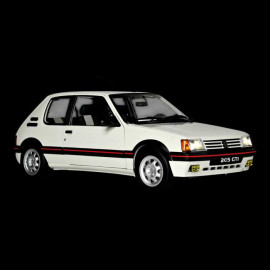 Kit Peugeot 205 GTI 1.9 1985 Weiß 1/8 Bausatz Ixo Models