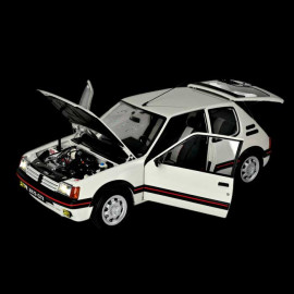 Kit Peugeot 205 GTI 1.9 1985 Weiß 1/8 Bausatz Ixo Models