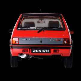 Kit Peugeot 205 GTI 1.9 1985 Red 1/8 Ixo Models