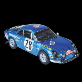 Kit Alpine A110 1600S Gewinner der Konstrukteurswertung  Rallye 1971 1/8 Bausatz Ixo Models