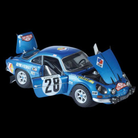 Kit Alpine A110 1600S Gewinner der Konstrukteurswertung  Rallye 1971 1/8 Bausatz Ixo Models