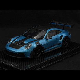 Porsche 911 GT3 RS Typ 992 2022 Weissach Package Metallic Blau 1/18 Radscale RMBM