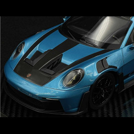 Porsche 911 GT3 RS Type 992 2022 Weissach Package Metallic Blue 1/18 Radscale RMBM