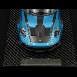 Porsche 911 GT3 RS Typ 992 2022 Weissach Package Metallic Blau 1/18 Radscale RMBM