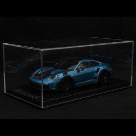 Porsche 911 GT3 RS Typ 992 2022 Weissach Package Metallic Blau 1/18 Radscale RMBM