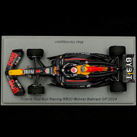 Max Verstappen Red Bull Racing RB20 n° 1 Sieger Bahrein GP 2024 1/43 Spark S9519