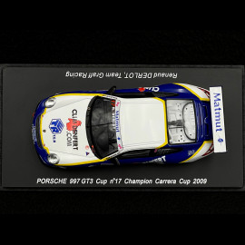 Porsche 911 GT3 Cup type 997 n° 17 Champion Carrera Cup 2009 1/43 Spark MX021