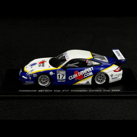 Porsche 911 GT3 Cup type 997 n° 17 Champion Carrera Cup 2009 1/43 Spark MX021