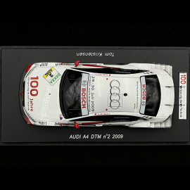 Tom Kristensen Audi A4 DTM 100 Jahre n° 2 DTM 2009 1/43 Spark S2506