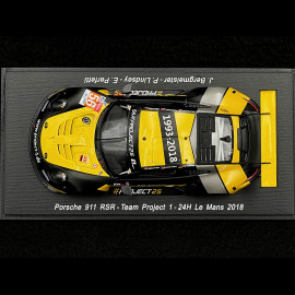 Porsche 911 RSR typ 991 24h du Mans 2018 n° 56 Team Project One 1/43 Spark S7038