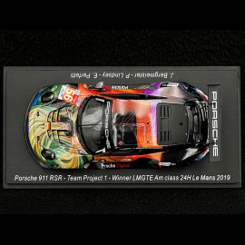 Porsche 911 RSR typ 991 Sieger 24h du Mans 2019 n° 56 Team Project One 1/43 Spark S7942