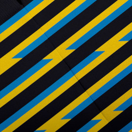 Inspiration Saab 99 Swedish Rally 1979 Socken Schwarz / Gelb / Blau - Unisex - Größe 41/46