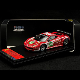 Ferrari 458 Italia GT2 n° 58 24h Le Mans 2011 1/43 Fujimi TSM11FJ019