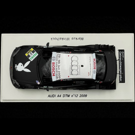 Markus Winkelhock Audi A4 DTM Playboy n° 12 DTM 2009 1/43 Spark S2510