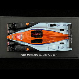 Aston Martin AMR One Gulf n° 007 24h Le Mans 2011 1/43 Spark S2536