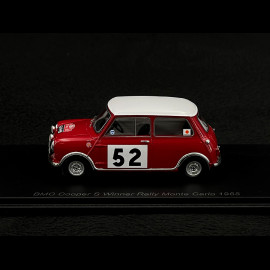 Mini Cooper S n°52 Winner Rallye Monte Carlo 1965 1/43 Spark S1193