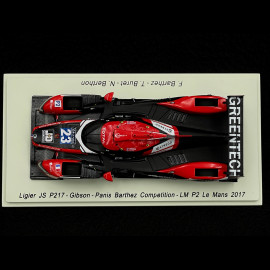 Ligier JS P217 - Gibson n° 23 Fabien Barthez 24h Le Mans 2017 1/43 Spark S5810