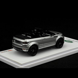 Range Rover Evoque Convertible 2017 Industrial Silber 1/43 True Scale TSM430156