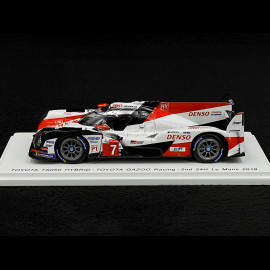 Toyota TS050 Hybrid n° 7 2. 24h Le Mans 2018 1/43 Spark S7006