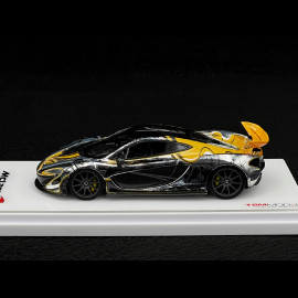 McLaren P1 Art Car by Sticker City 2014 Weiß / Schwarz / Orange 1/43 True Scale TSM164350