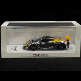 McLaren P1 Art Car by Sticker City 2014 Weiß / Schwarz / Orange 1/43 True Scale TSM164350