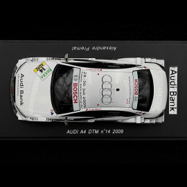 Alexandre Premat Audi A4 DTM n° 14 DTM 2009 1/43 Spark S2511