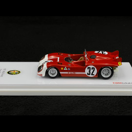 Alfa Romeo Tipo 33 /3 N° 32 3rd 12h Sebring 1971 Autodelta 1/43 Truescale TSM144310