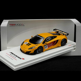 McLaren MP4 - 12C GT3 n°59 Press Edition 2011 Papaya Orange 1/43 TSM Models TSM114358