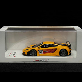 McLaren MP4 - 12C GT3 n°59 Press Edition 2011 Papaya Orange 1/43 TSM Models TSM114358