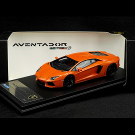 Lamborghini Aventador LP700-4 2011 orange Arancio Argos 1/43 Fujimi TSM11FJ013