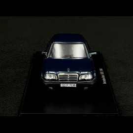 Mercedes-Benz 500E 1986 Petroleum Blue 1/43 Spark S1020