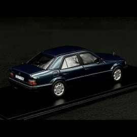 Mercedes-Benz 500E 1986 Petroleum Blue 1/43 Spark S1020