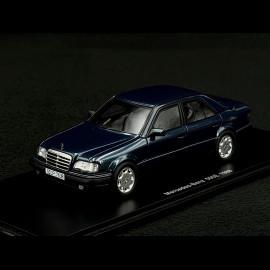 Mercedes-Benz 500E 1986 Petroleum Blue 1/43 Spark S1020