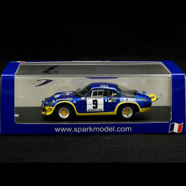 Alpine A110 Turbo n° 9 Sieger Critérium des Cévennes 1972 1/43 Spark SF228